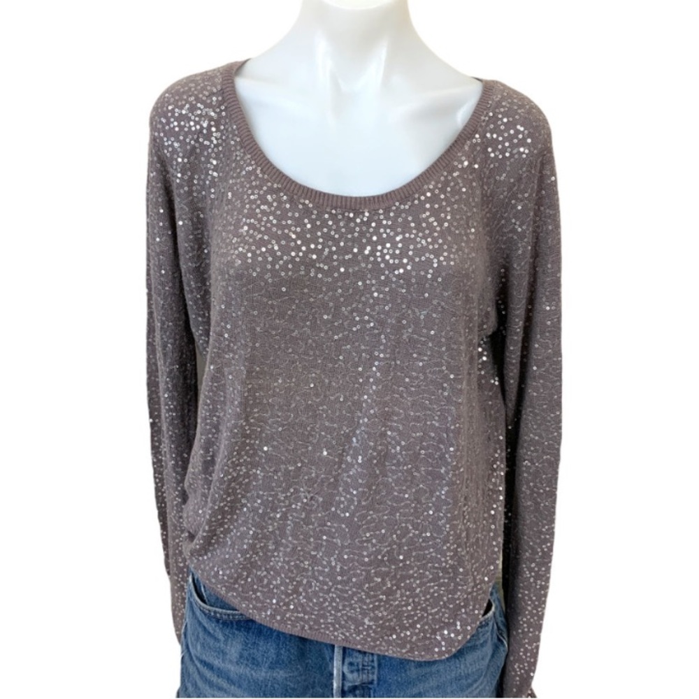 Chan Luu Sequin Sweater